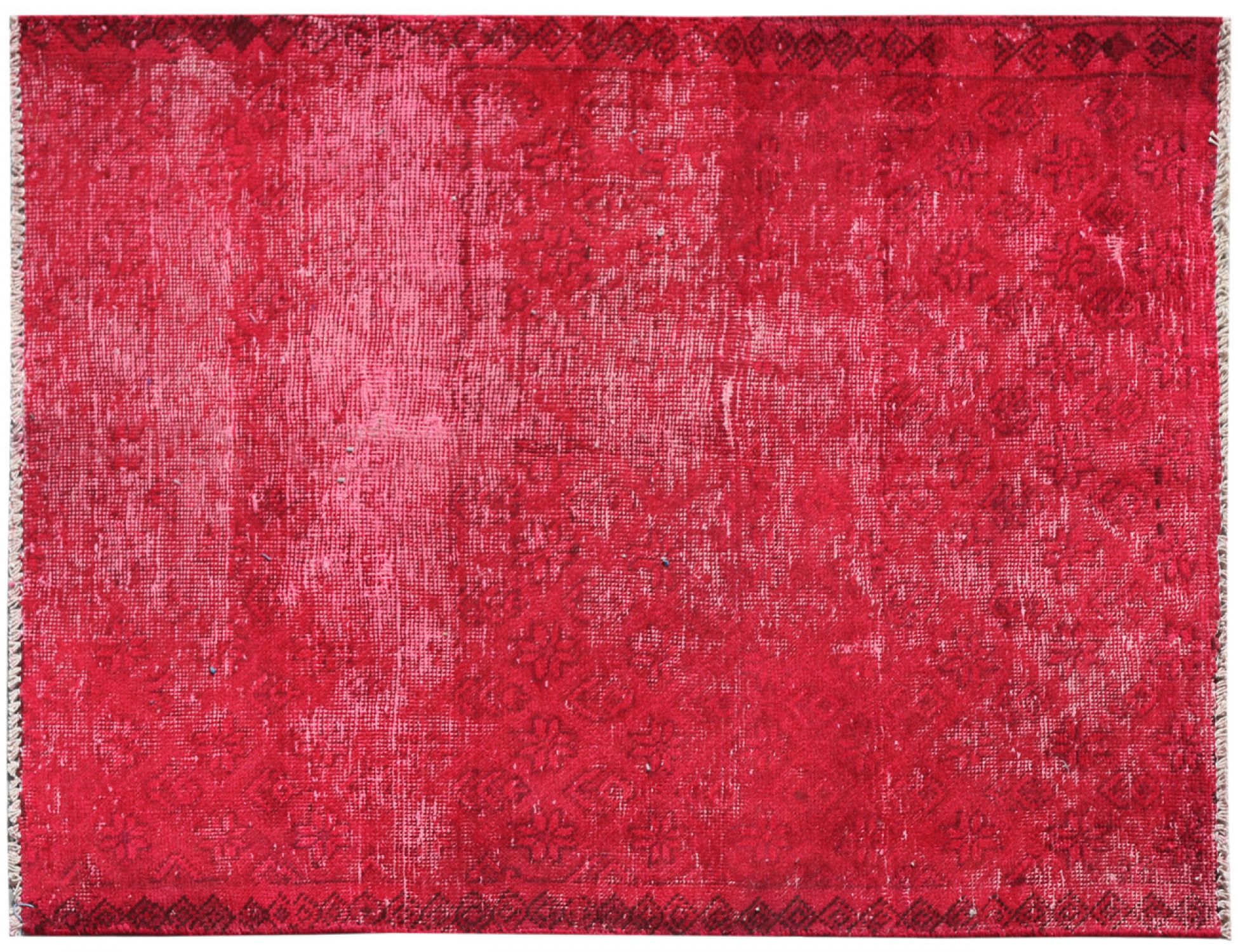 Vintage Teppich  rot <br/>138 x 89 cm