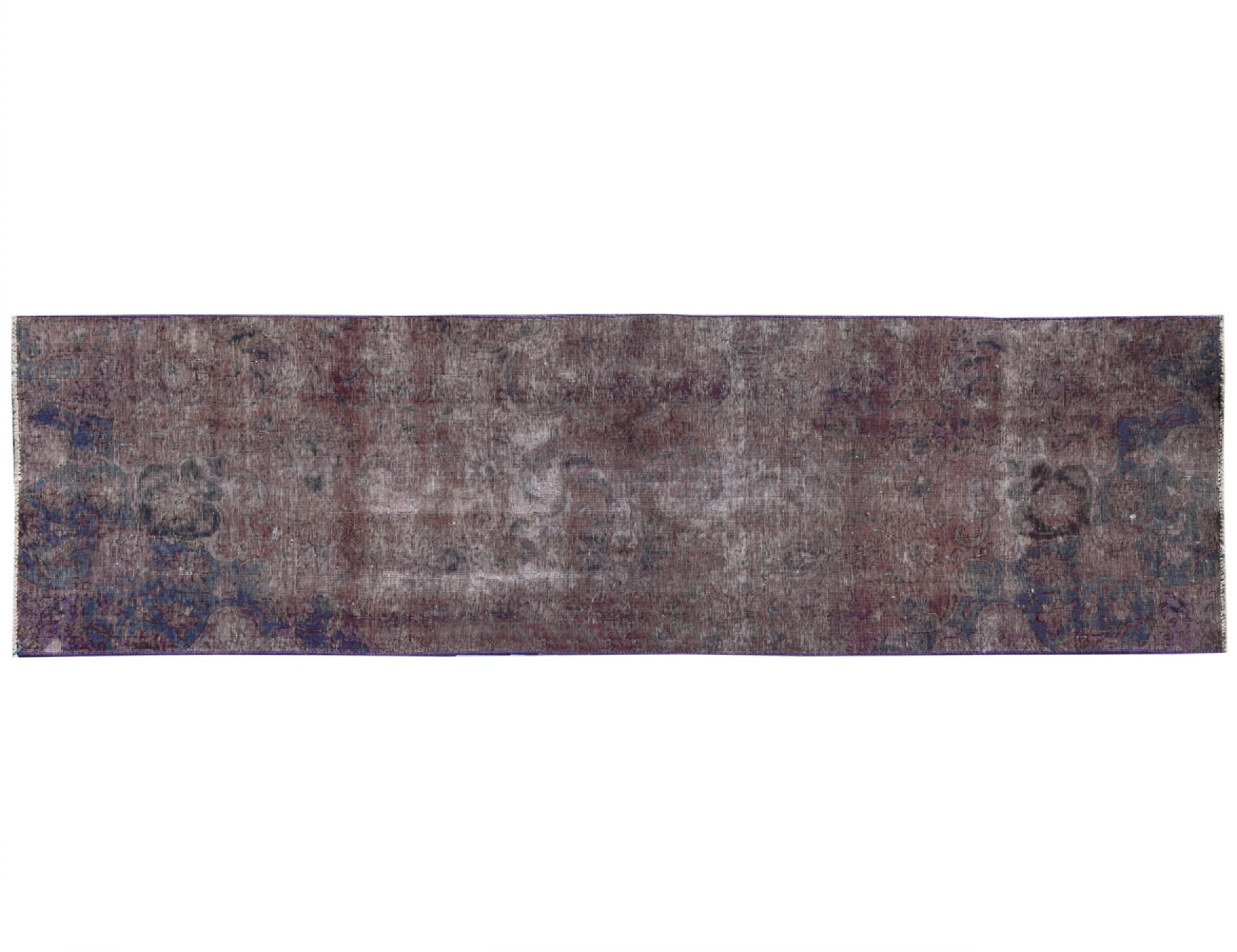 Vintage Teppich  blau <br/>290 x 82 cm