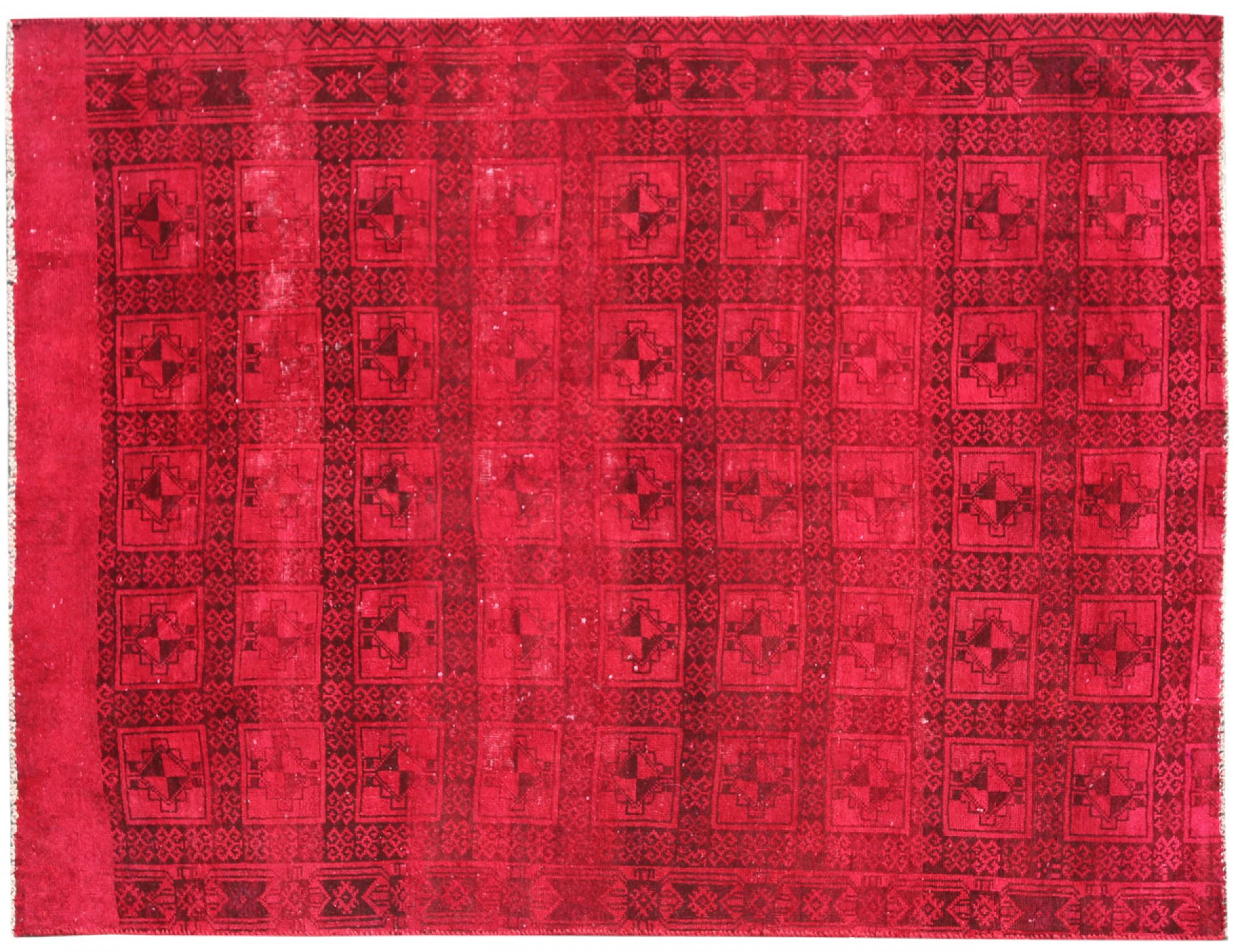 Vintage Teppich  rot <br/>197 x 137 cm