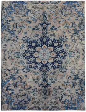 Alfombra vintage 210 X 122 azul