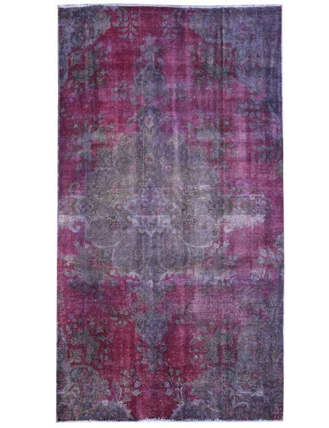 Lila Persien Vintage Teppich 270 x 160 cm