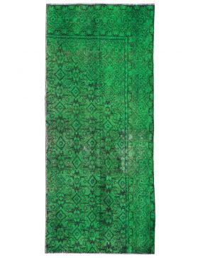 Vintage Teppe 257 X 120 grønn