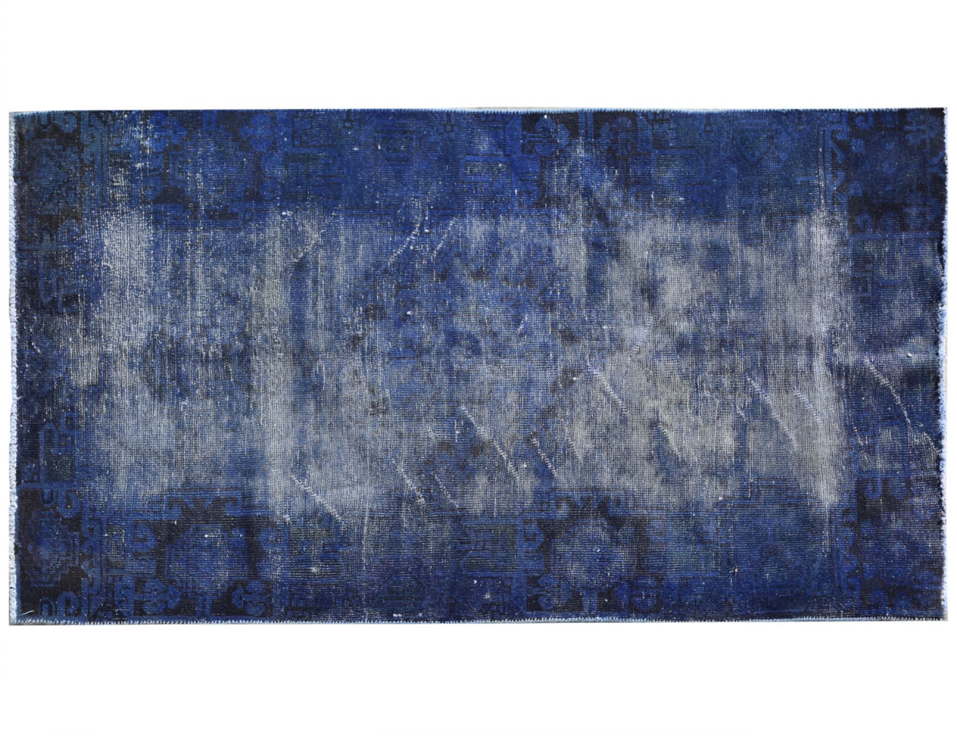 Tappeto Vintage  blu <br/>187 x 105 cm