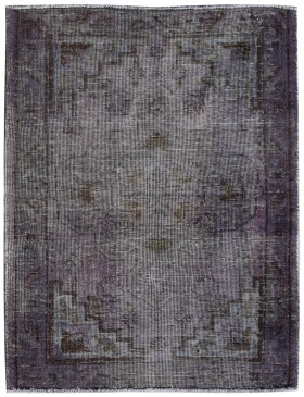 Grijs Perzië Vintage Tapijt 123 x 95 cm
