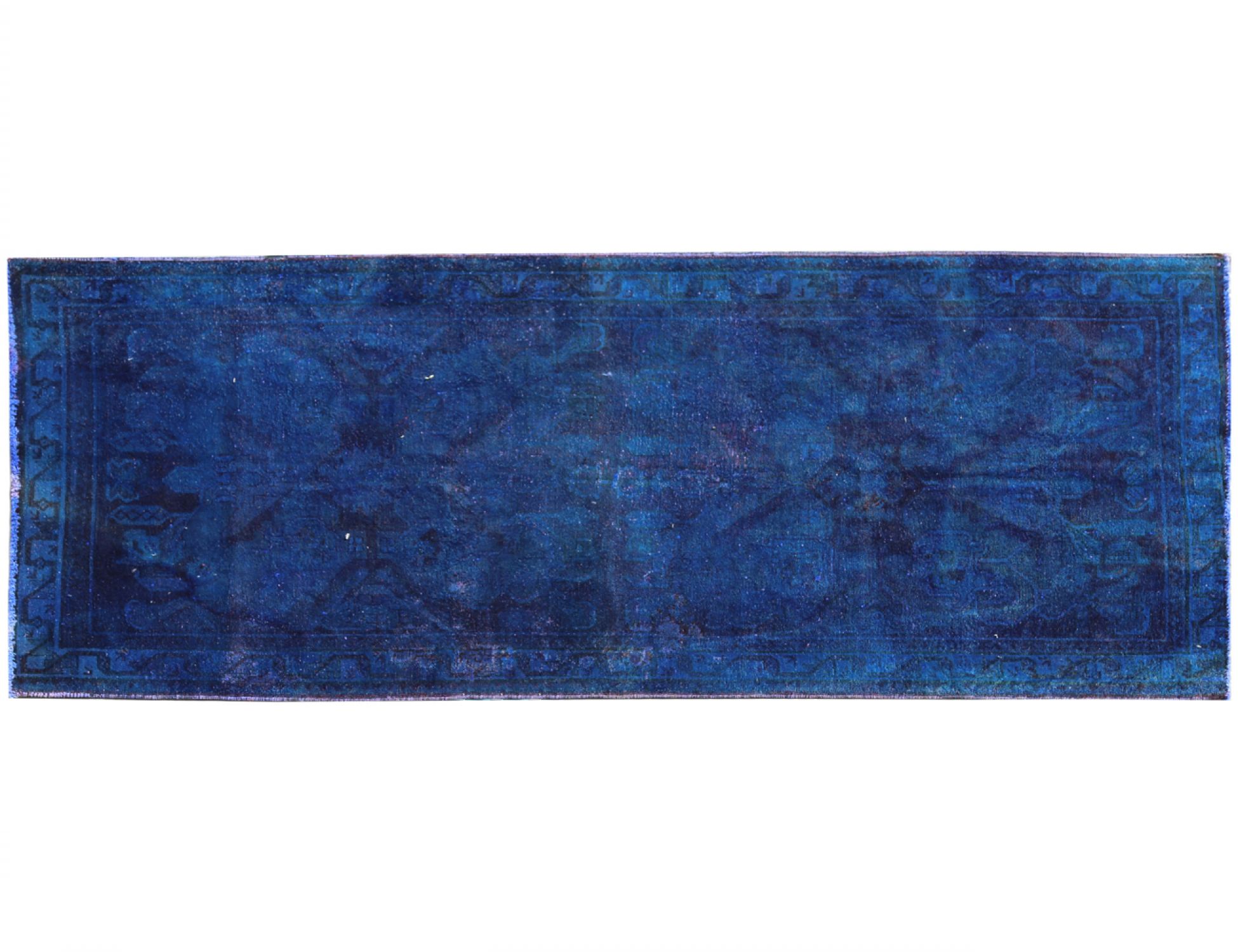 Tappeto Vintage  blu <br/>273 x 118 cm