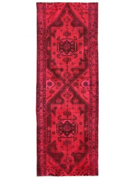 Tappeto Vintage 287 X 100 rosso
