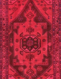 Röda Persien Vintage Matta 287 x 100 cm - view 3