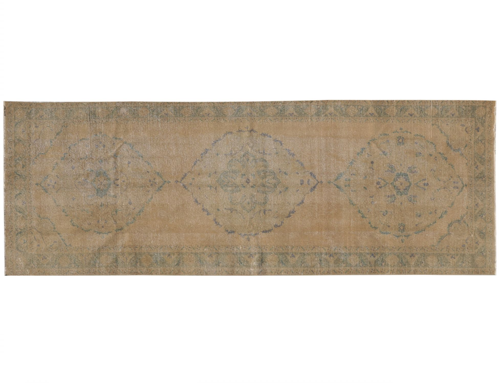 Vintage Teppich  beige <br/>400 x 140 cm