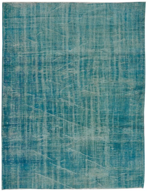 Blau Türkei Vintage Teppich 275 x 188 cm