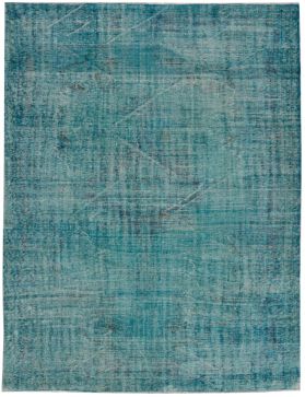 Alfombra vintage 306 X 219 azul