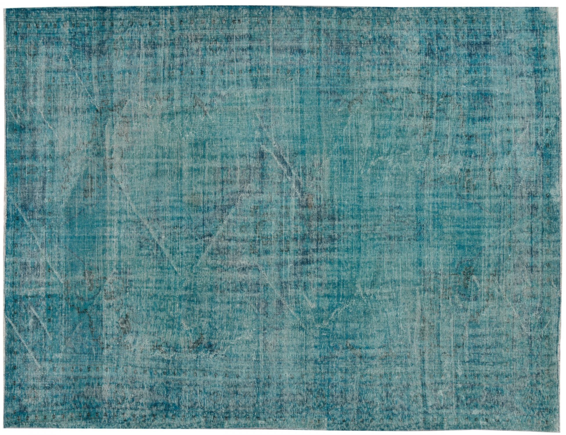 Tappeto Vintage  blu <br/>306 x 219 cm