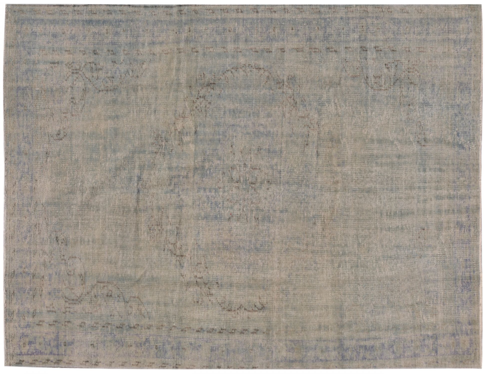 Alfombra vintage  verde <br/>291 x 165 cm