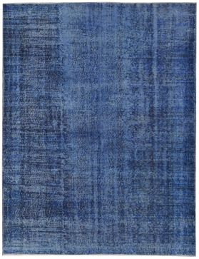 Vintage Teppich 262 X 172 blau