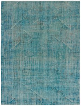  Vintage Tapis 294 X 192 bleu