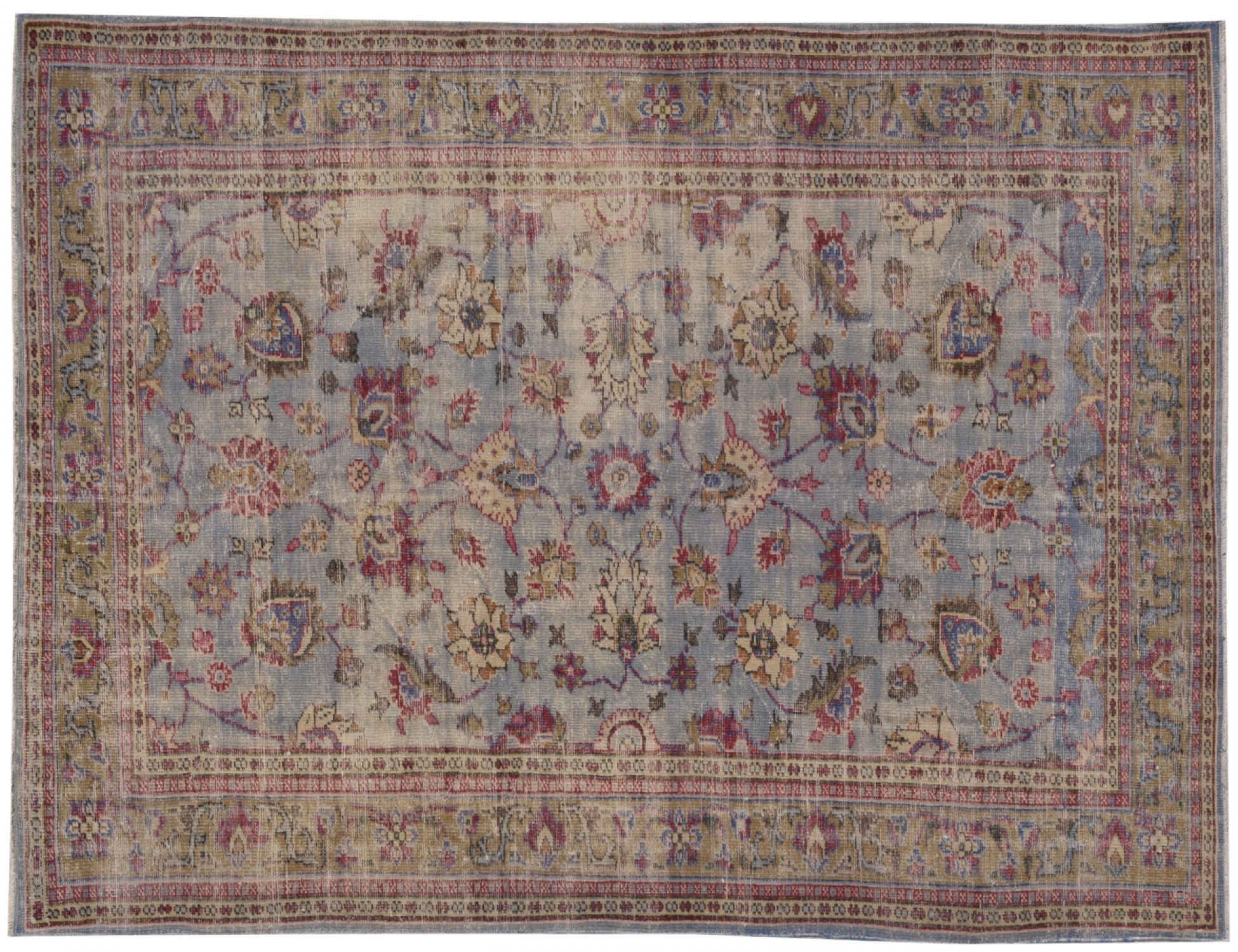 Alfombra vintage  gris <br/>304 x 193 cm