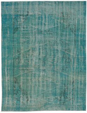 Vintage Teppich 249 X 146 blau