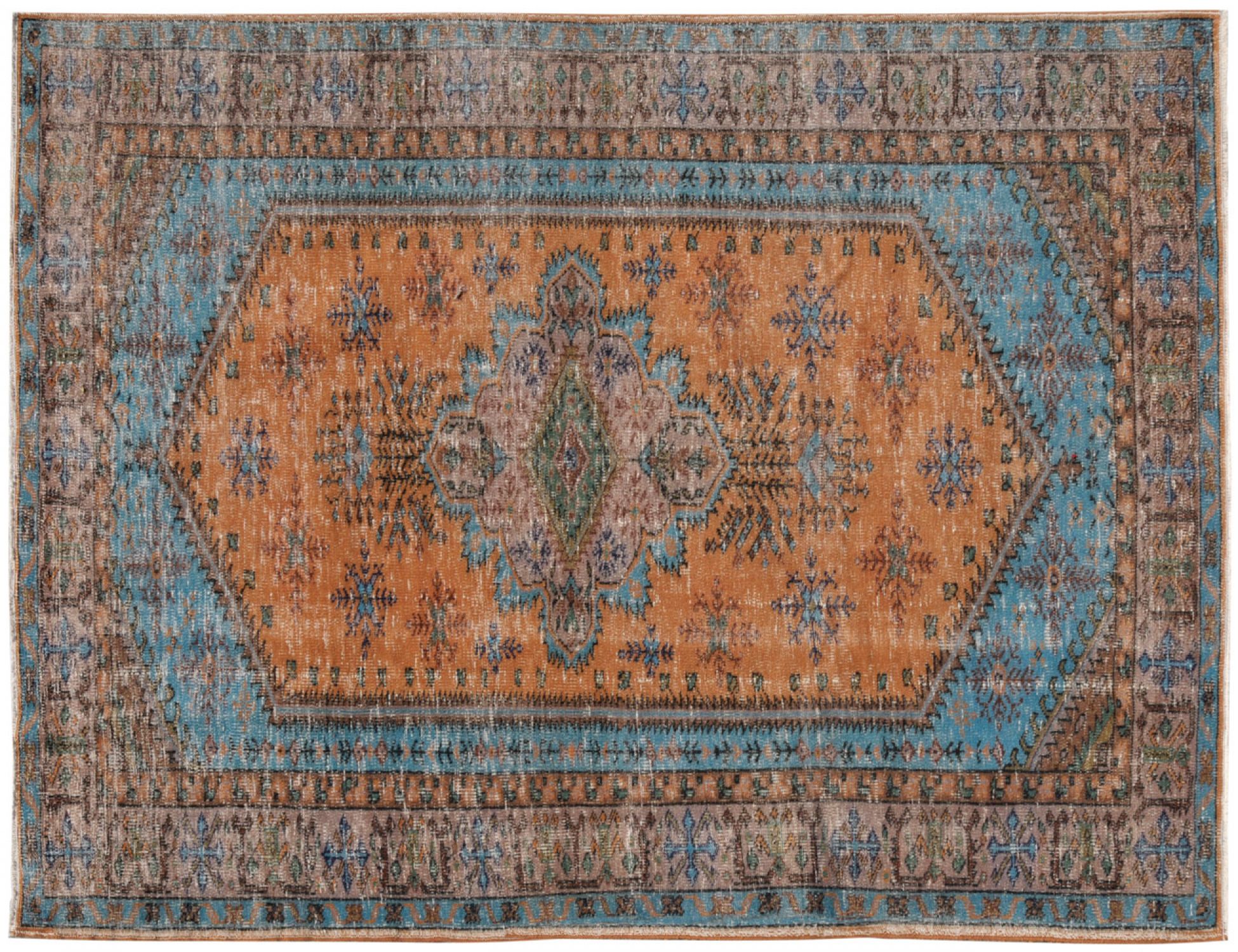 Stonewash  blå <br/>295 x 195 cm