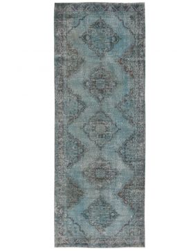  Vintage Tapis 366 X 149 bleu