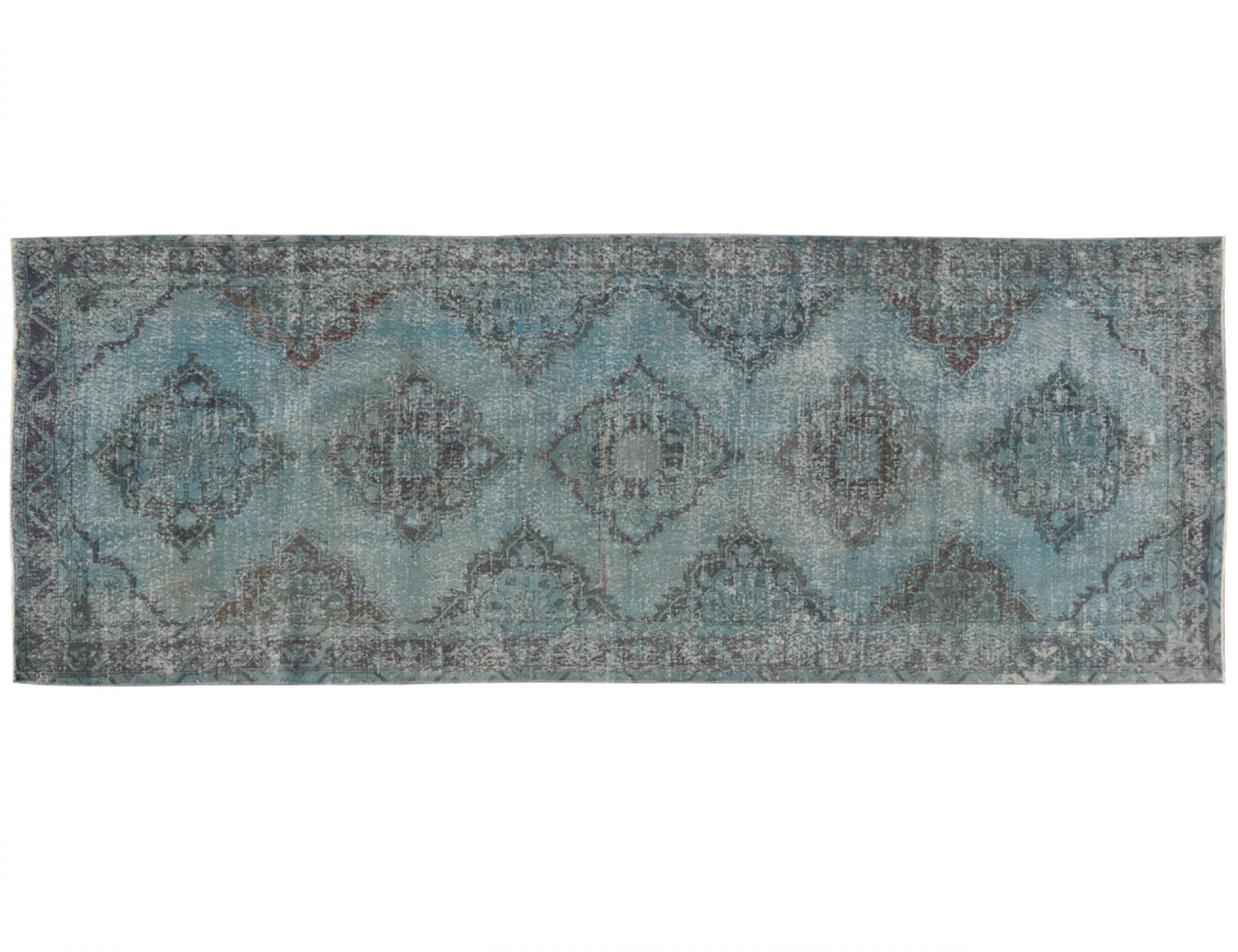Tappeto Vintage  blu <br/>366 x 149 cm