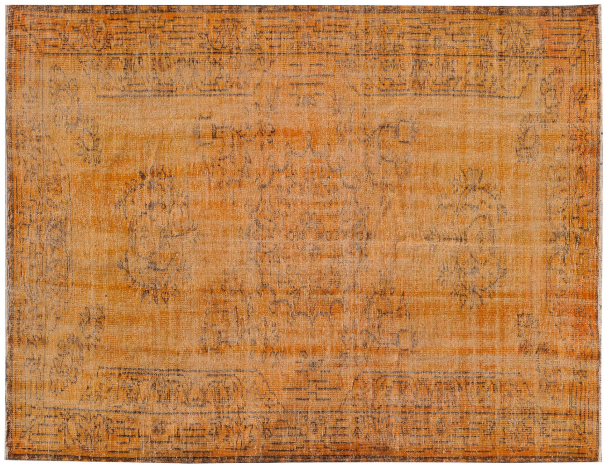 Alfombra vintage  naranja <br/>270 x 180 cm