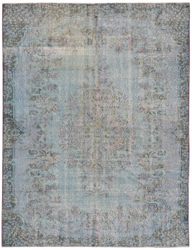 Blå Turkiet Vintage Matta  283 x 164 cm