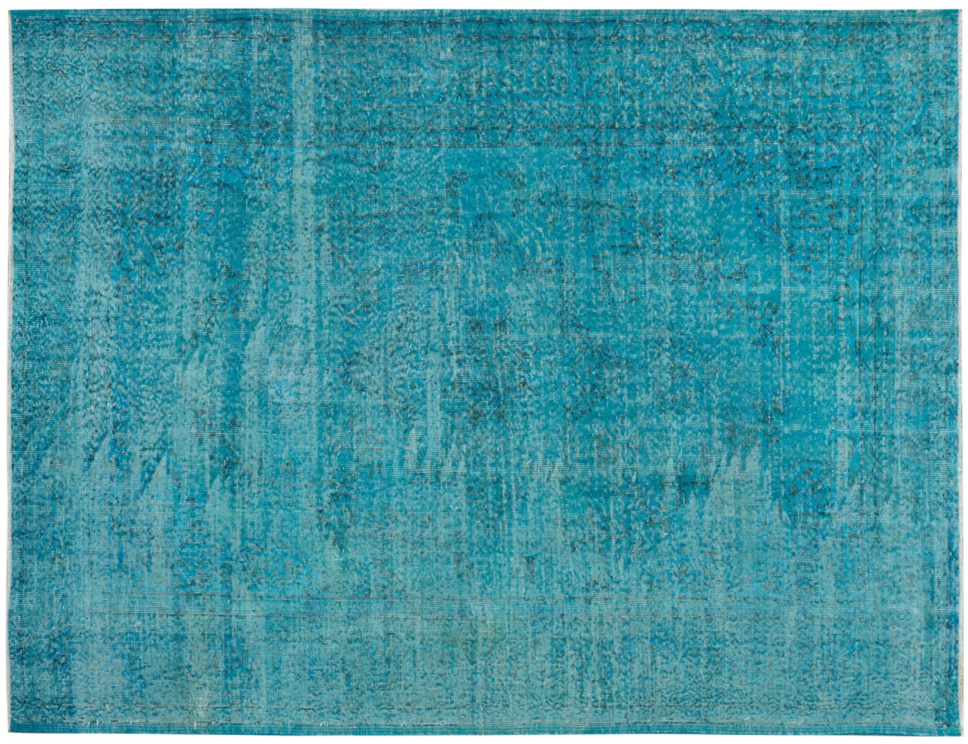 Tappeto Vintage  blu <br/>309 x 190 cm
