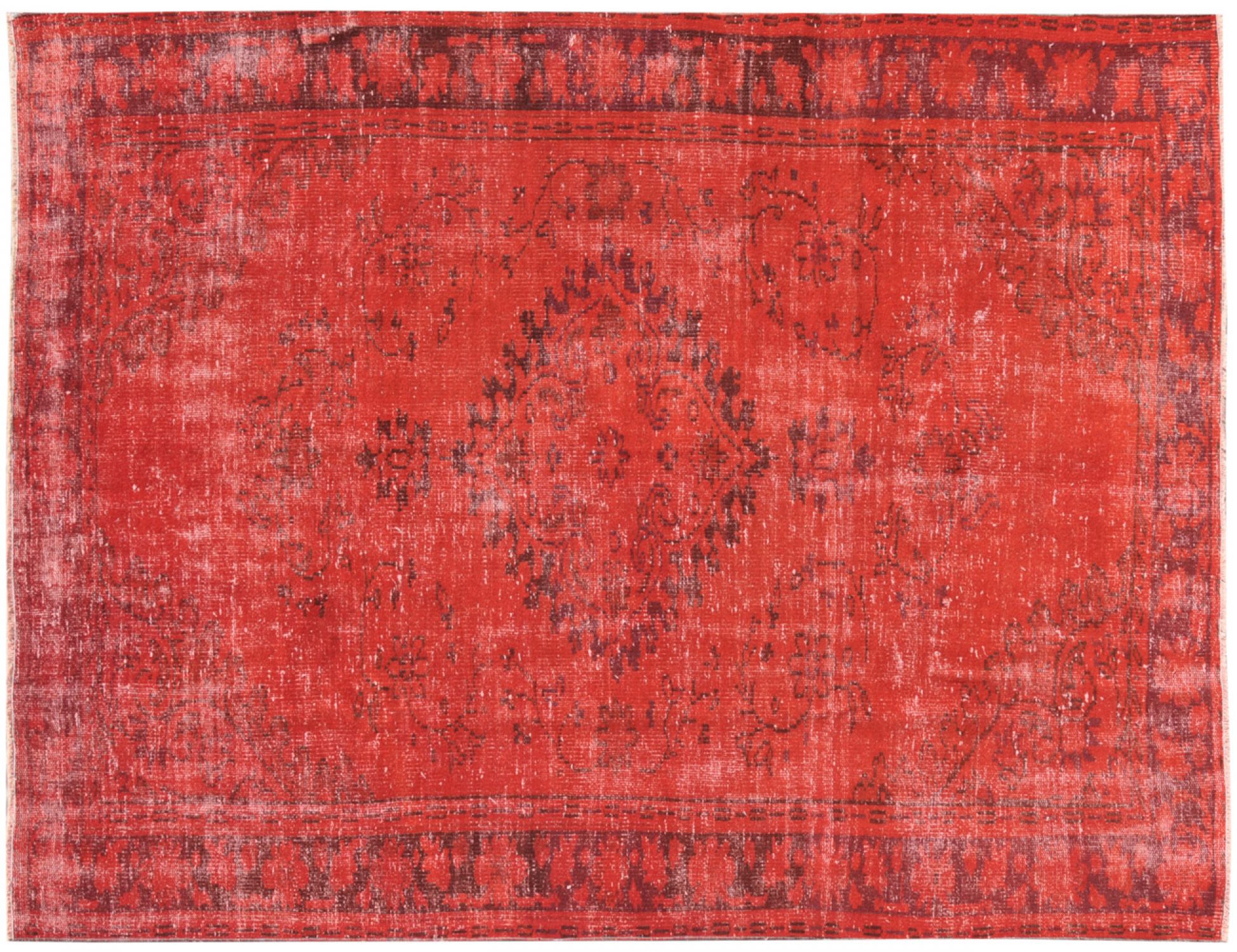  Vintage Tapijt  rood <br/>247 x 180 cm