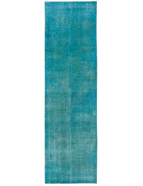 Vintage Teppich 320 X 102 blau
