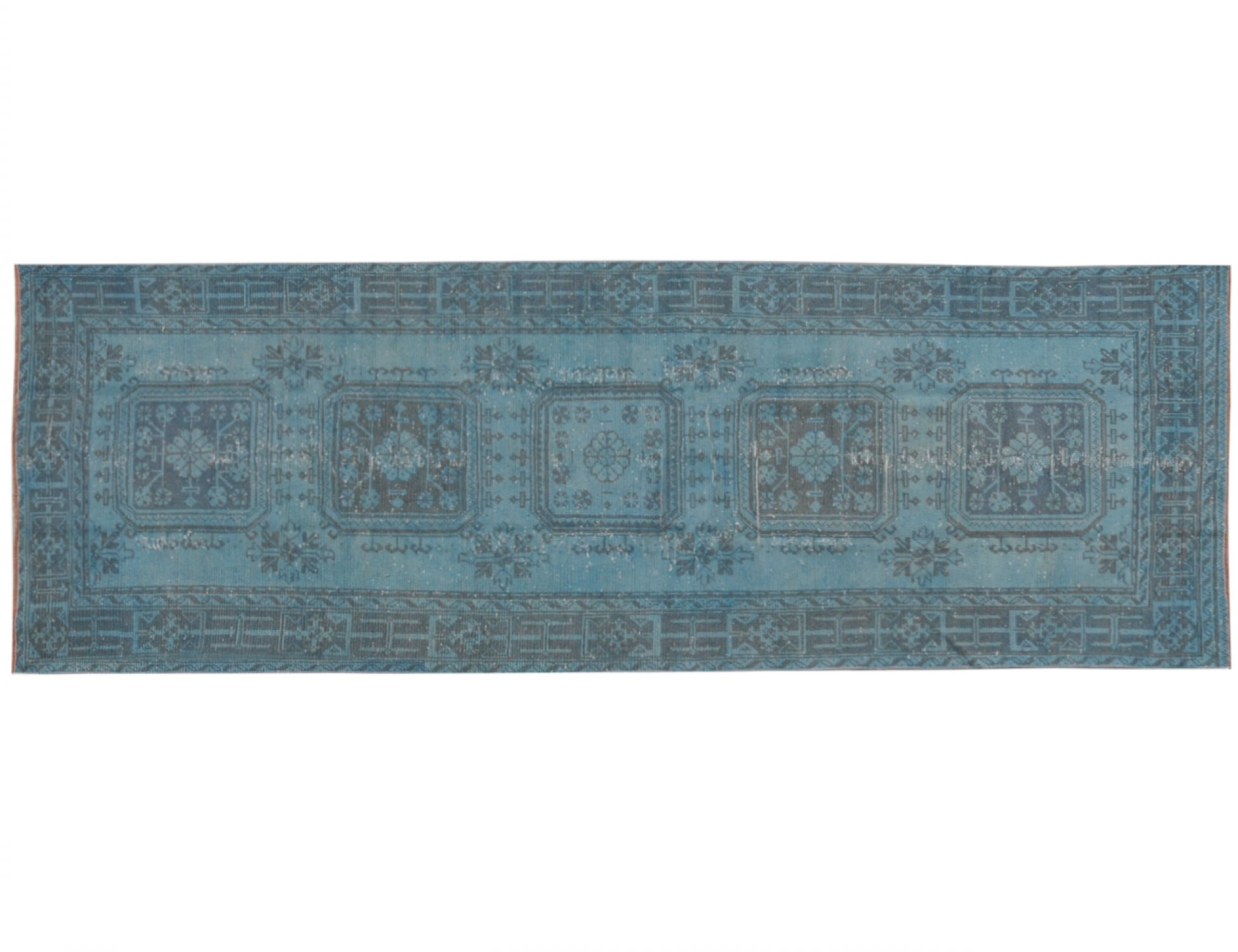Tappeto Vintage  blu <br/>300 x 122 cm