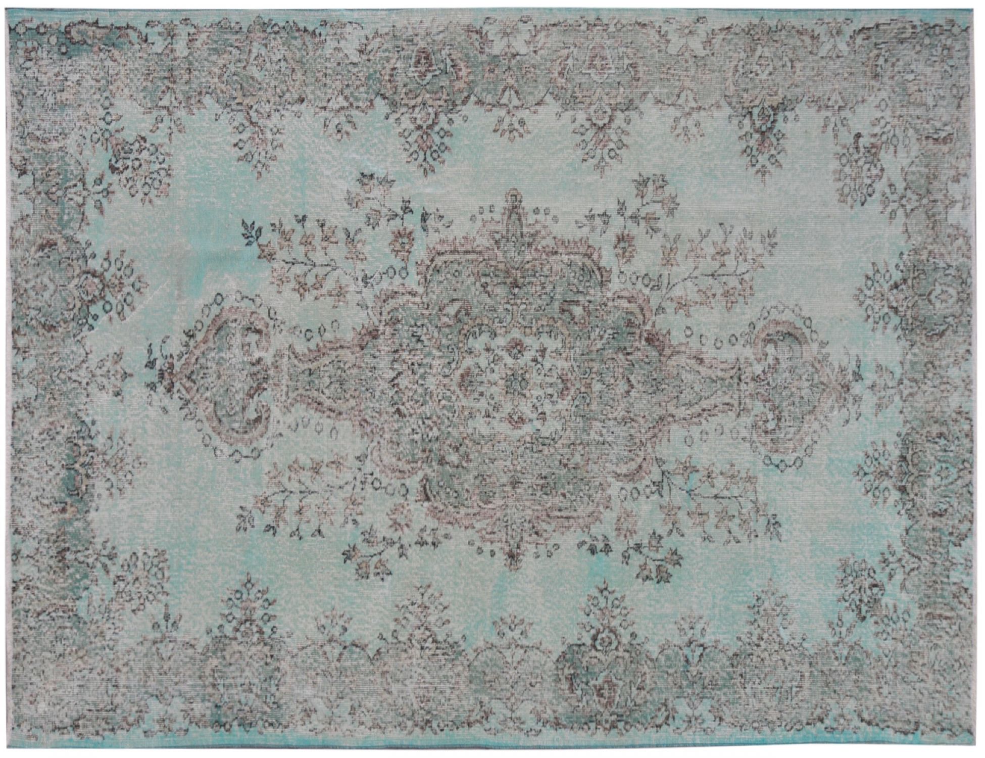 Tappeto Vintage  blu <br/>275 x 159 cm