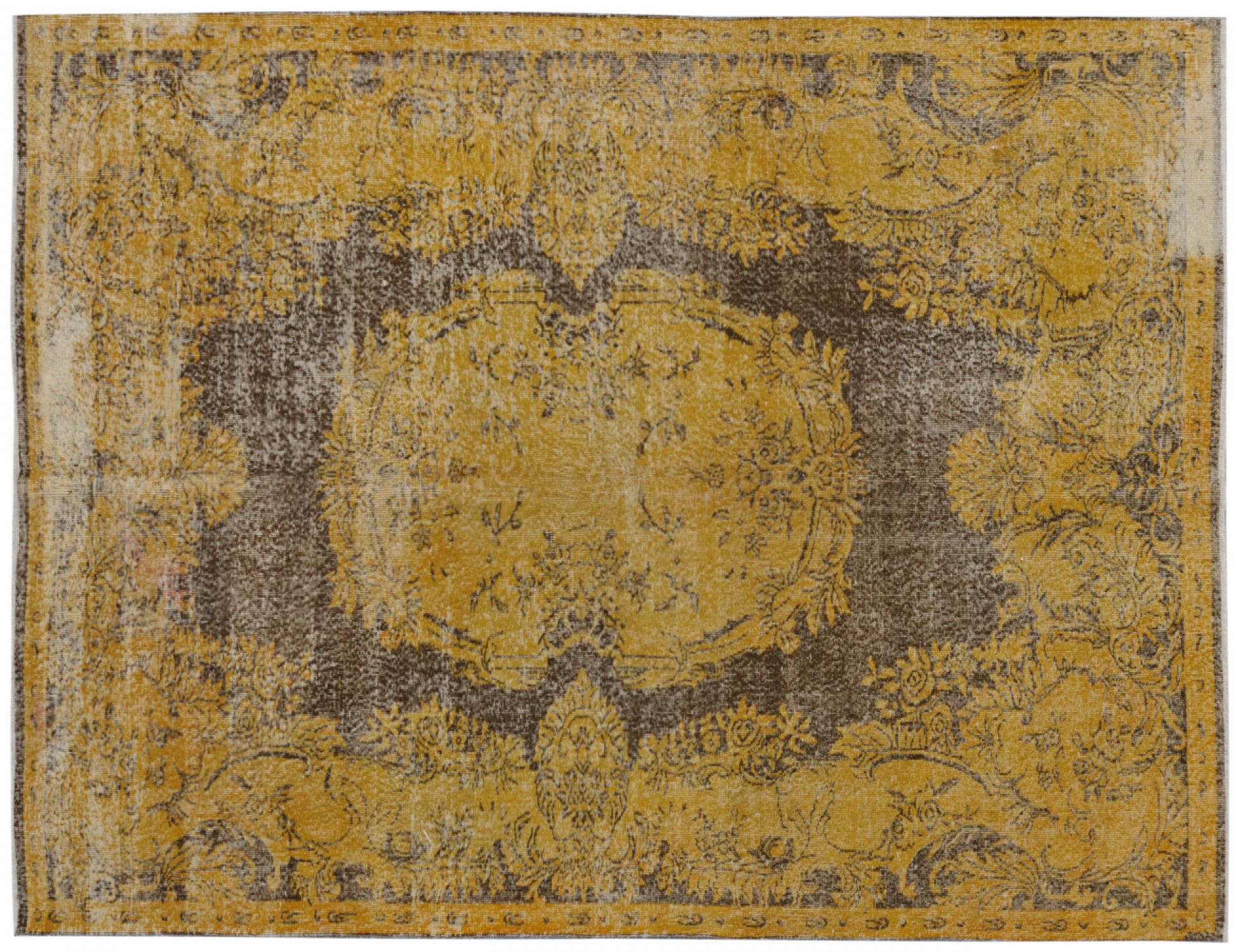 Vintage Teppich  gelb <br/>302 x 197 cm