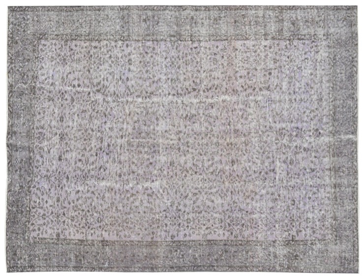 Grigio Turco Tappeto Vintage 253 x 157 cm