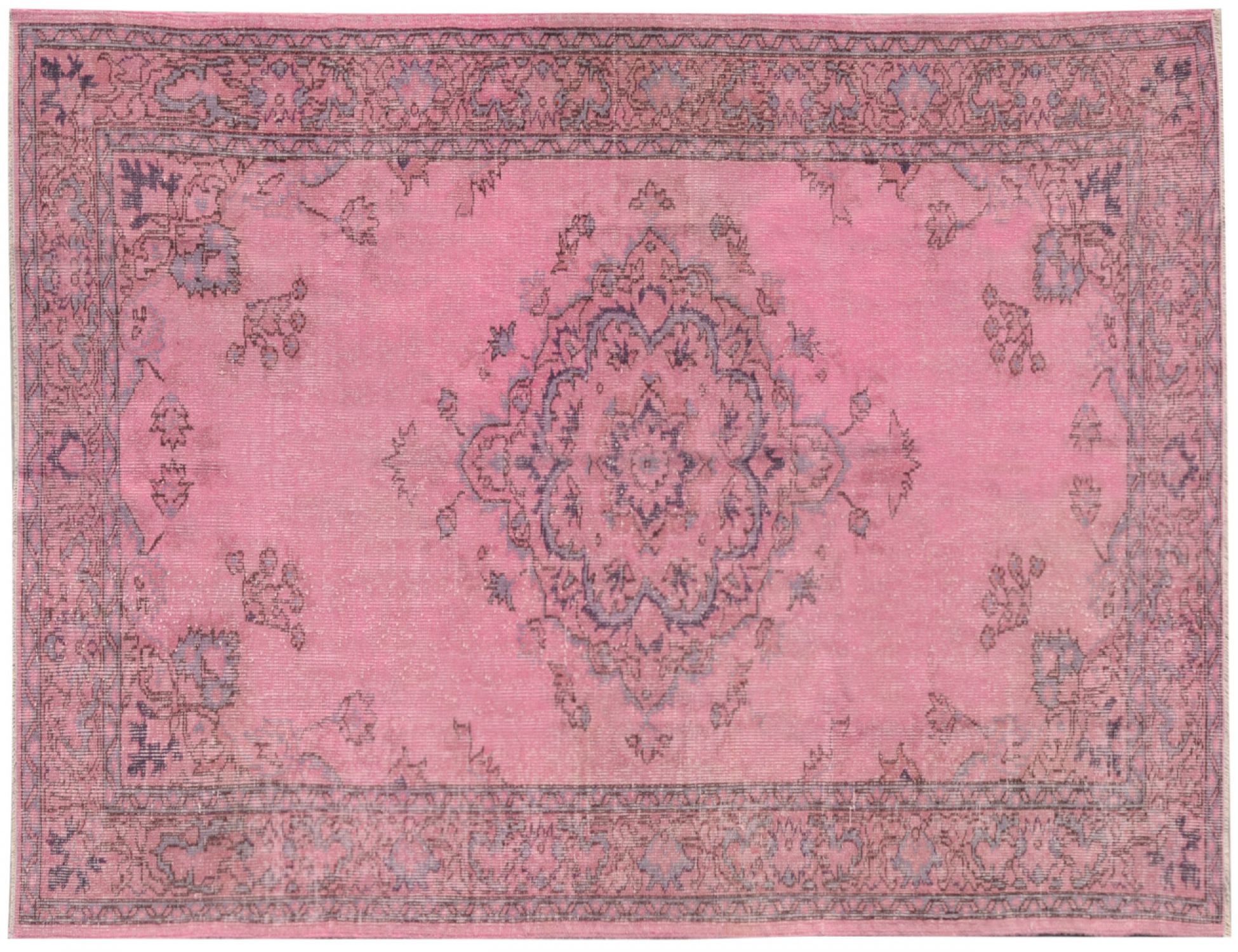 Alfombra vintage  púrpura <br/>249 x 150 cm