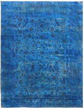 Vintage Teppich 464 X 293 blau