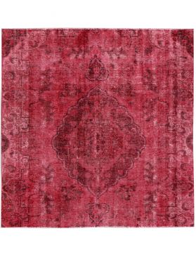 Vintage Carpet 217 X 203 punainen