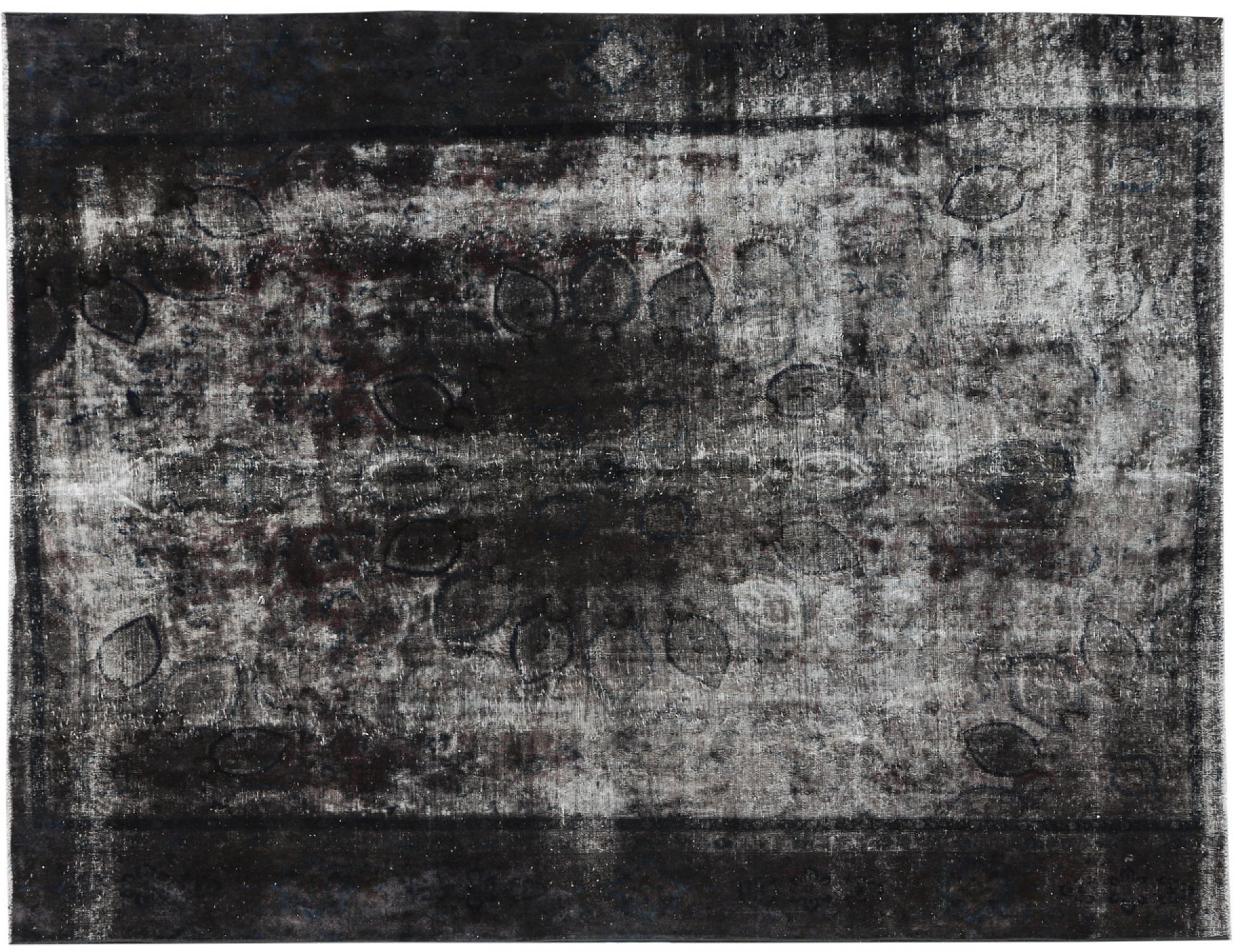 Tappeto Vintage  nero <br/>302 x 270 cm