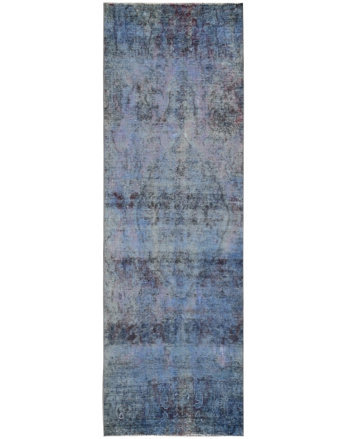 Blu Persiano Tappeto Vintage 255 x 118 cm