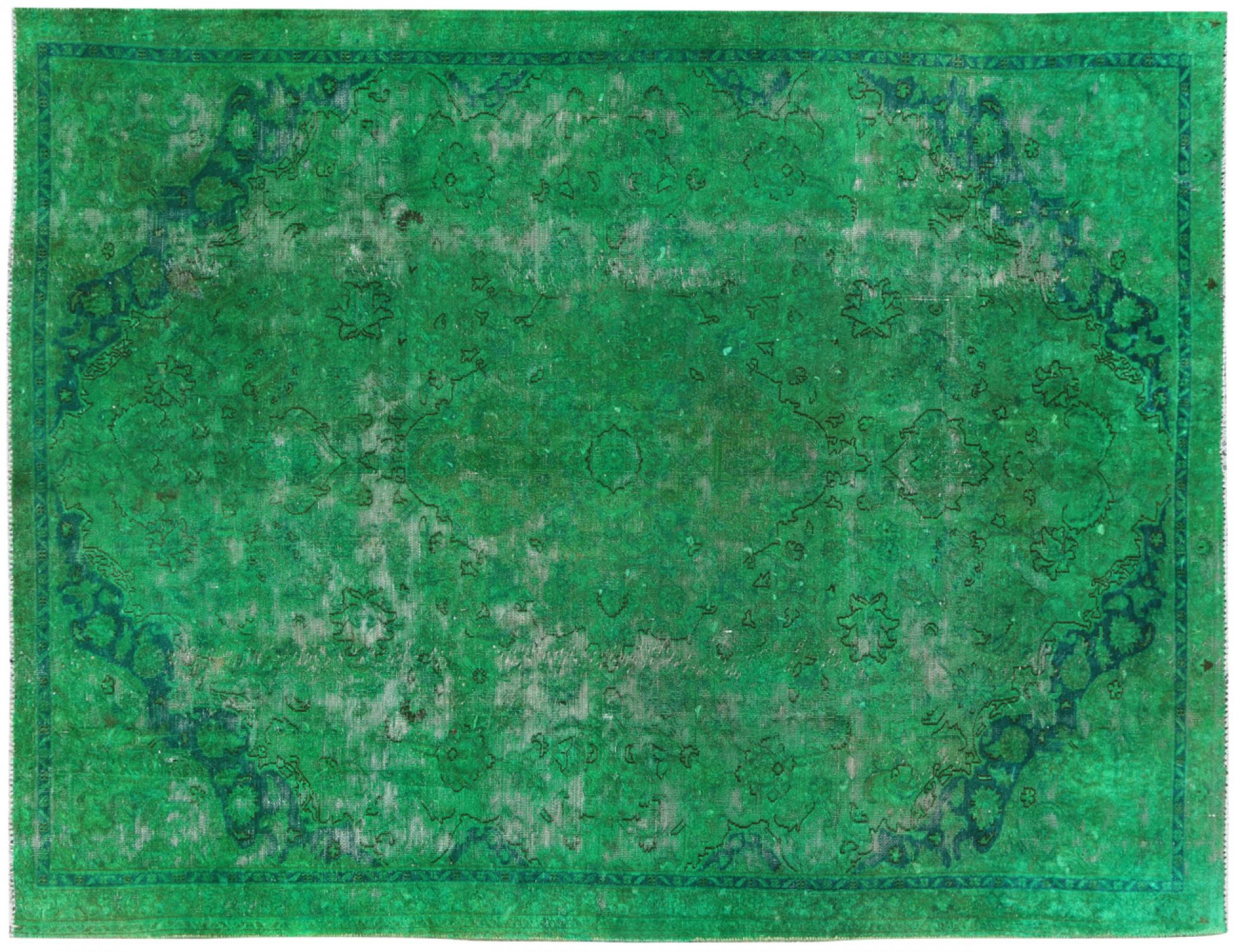 Tappeto Vintage  verde <br/>296 x 208 cm