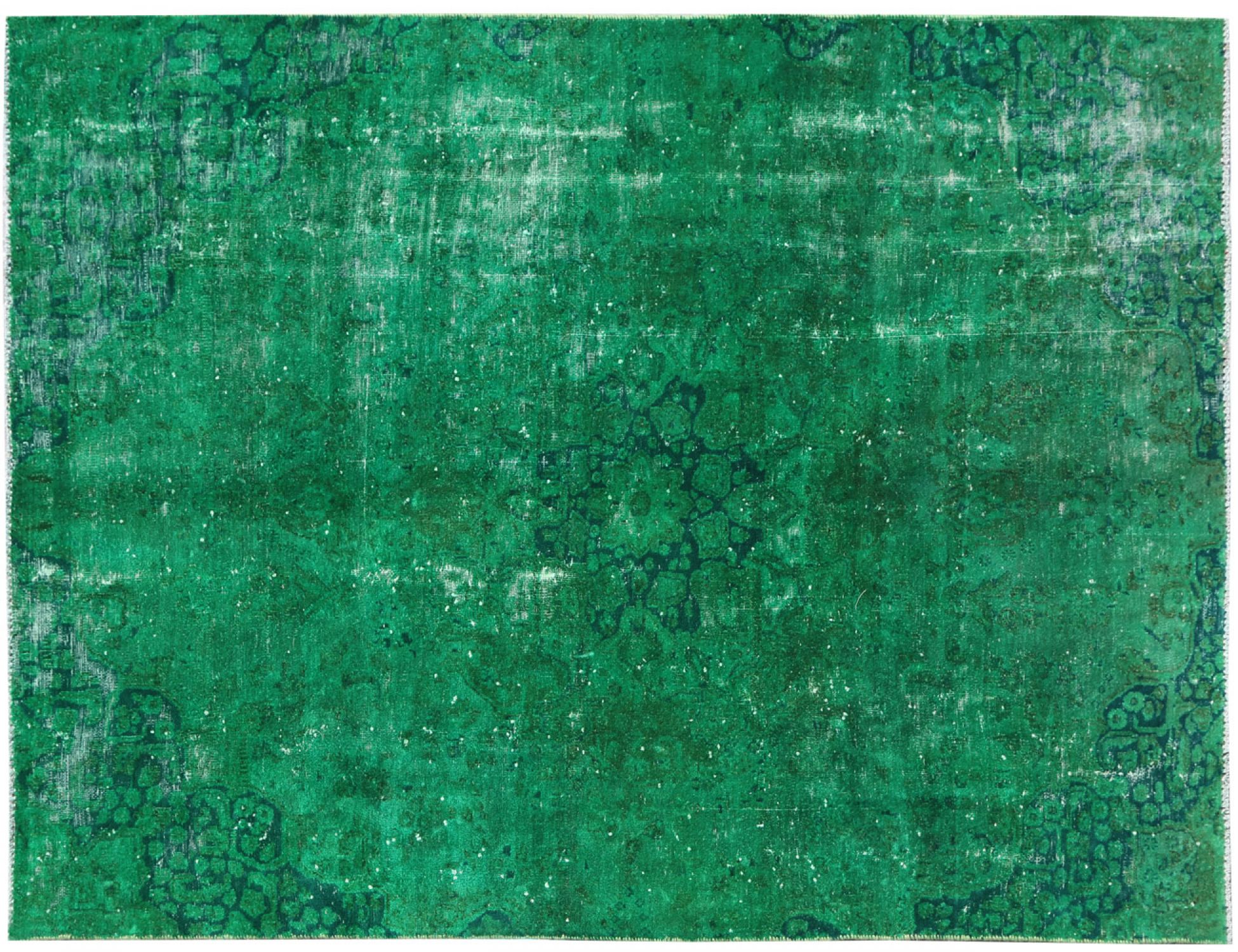 Green  Persia Vintage Carpet  270 x 186 cm