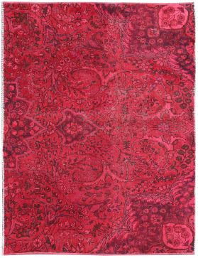Tappeto Vintage 124 X 182 rosso