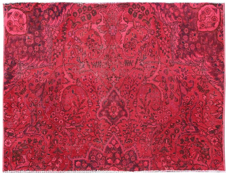 Rosso Persiano Tappeto Vintage 124 x 182 cm