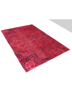 Rosso Persiano Tappeto Vintage  124 x 182 cm