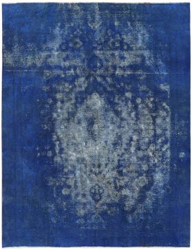 Alfombra vintage 341 X 254 azul