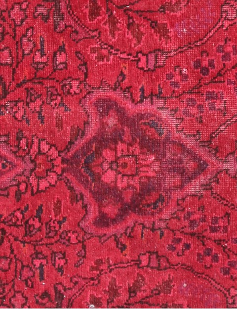 Rot Persien Vintage Teppich  124 x 182 cm