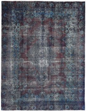  Vintage Tapis 351 X 251 bleu