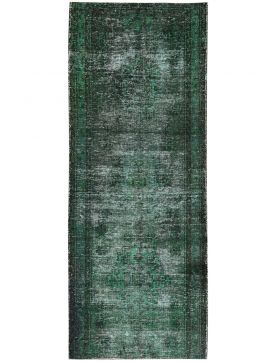 Vintage Teppich 255 X 110 grün