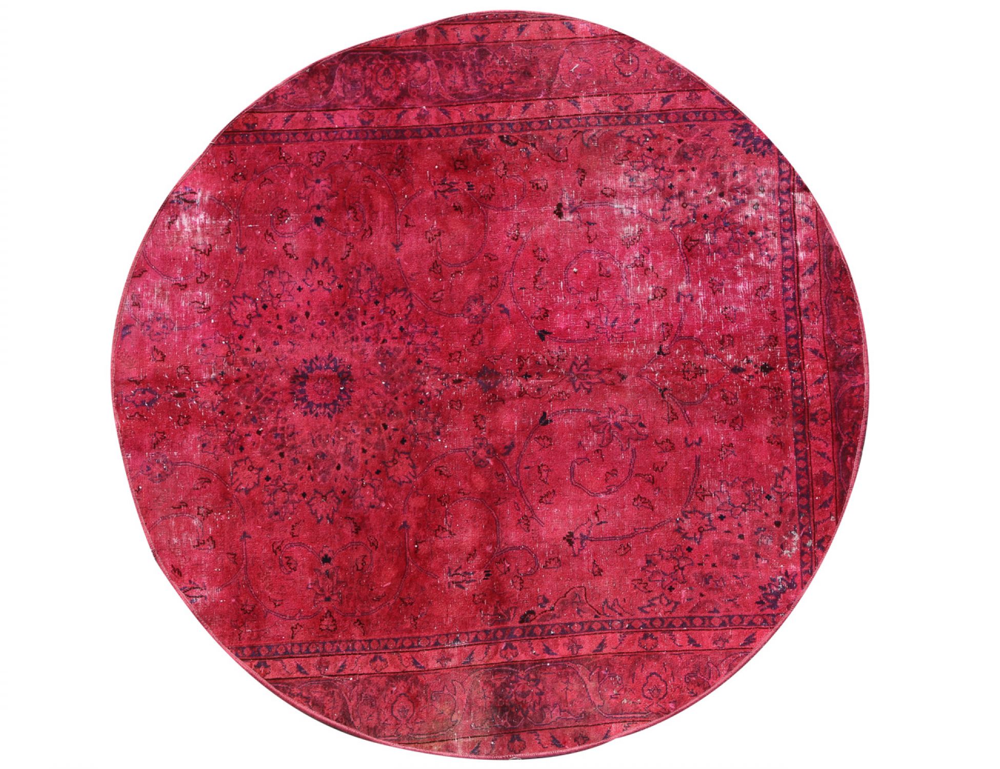  Vintage Tapis  rouge <br/>184 x 184 cm
