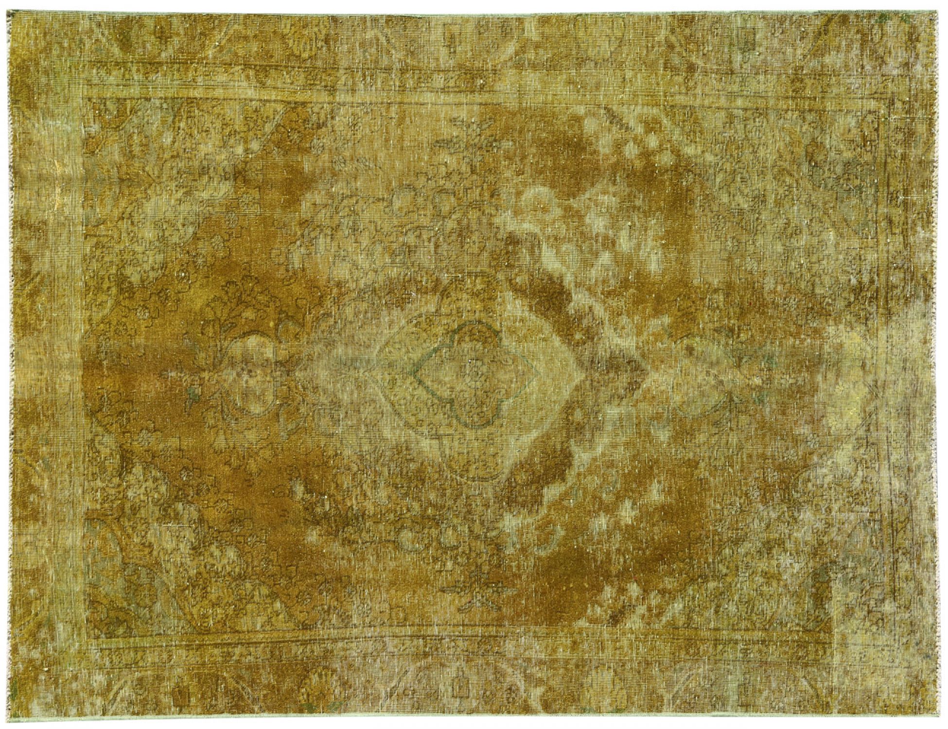  Vintage Tapis  jaune <br/>252 x 169 cm