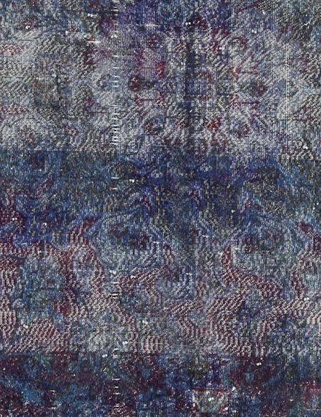 Blå Persien Vintage Matta  228 x 204 cm