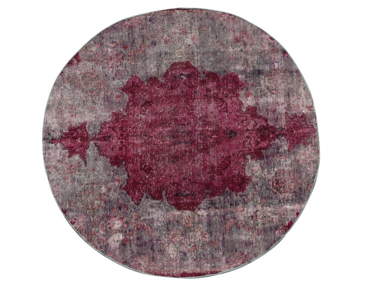 Lilla Persien Stonewash 219 x 219 cm